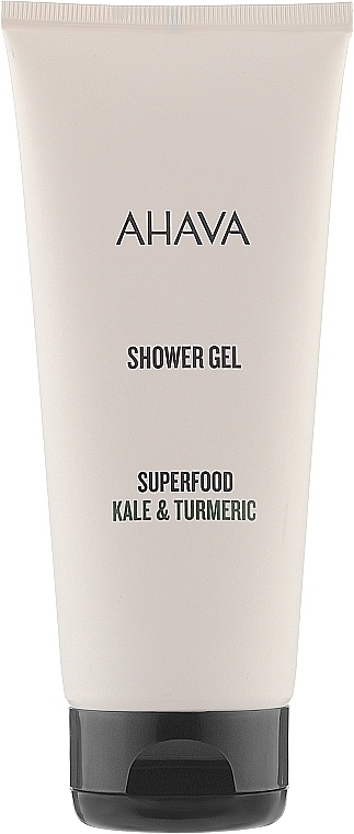 Shower Gel ‘Mineral’ - Ahava Superfood Kale & Turmeric Shower Gel (sample) — photo N1