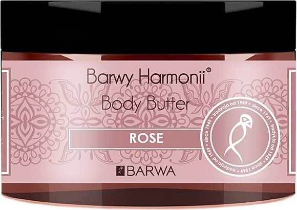 Body Oil "Rose" - Barwa Harmony Body Butter Rose — photo N1