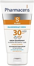 Fragrances, Perfumes, Cosmetics Sun Protection Cream for Kids - Pharmaceris S Sun Protection Cream For Children Spf 30