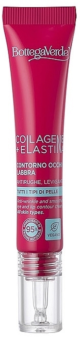 Eye & Lip Contour Cream - Bottega Verde Collagen + Elastin Eye And Lip Contour Cream — photo N1