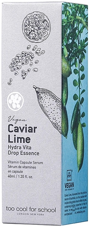 Caviar Lime Face Essence - Too Cool For School Caviar Lime Hydra Vita Drop Essence — photo N2