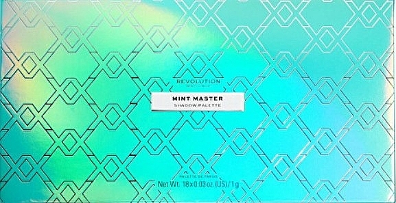 Eyeshadow Palette - XX Revolution Luxx Mint Master Shadow Palette — photo N9