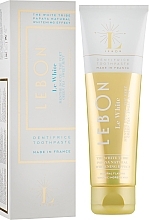 Fragrances, Perfumes, Cosmetics Toothpaste - Lebon Organic Toothpaste Le White