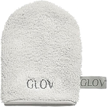 Makeup Remover Mitt, light grey - Glov On The Go Makeup Remover Silver Stone — photo N1