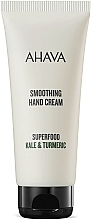 Fragrances, Perfumes, Cosmetics Smoothing Hand Cream - Ahava Superfood Kale & Turmeric Smoothing Hand Cream