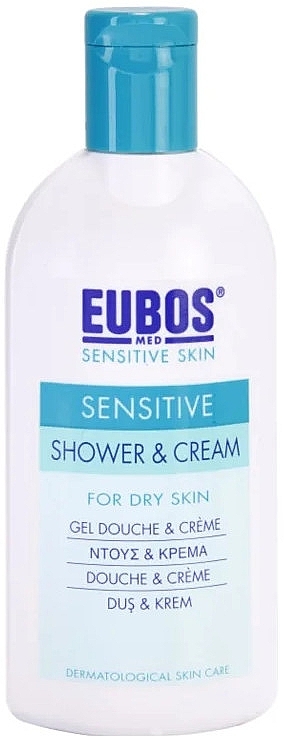 Shower Cream - Eubos Med Sensitive Skin Shower & Cream For Dry Skin — photo N1