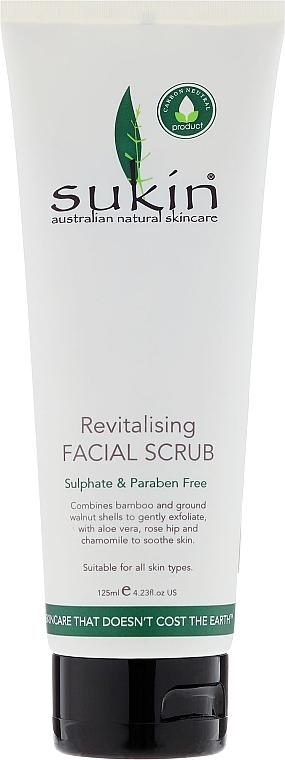 Face Scrub - Sukin Facial Scrub — photo N1