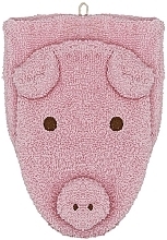 Kids Puppet Bath Sponge 'Piggy Sophie' - Fuernis Wash Glove Sophie Pig — photo N1