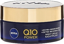 Anti-Wrinkle Night Cream for Dry Skin - Nivea Visage Q10 Power Extra SPF 15 — photo N7