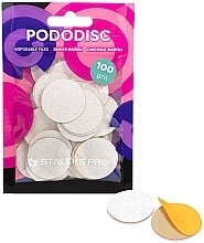 Fragrances, Perfumes, Cosmetics Pododisc Refill, L, white, 100 grit, 50 pcs - Staleks Pro