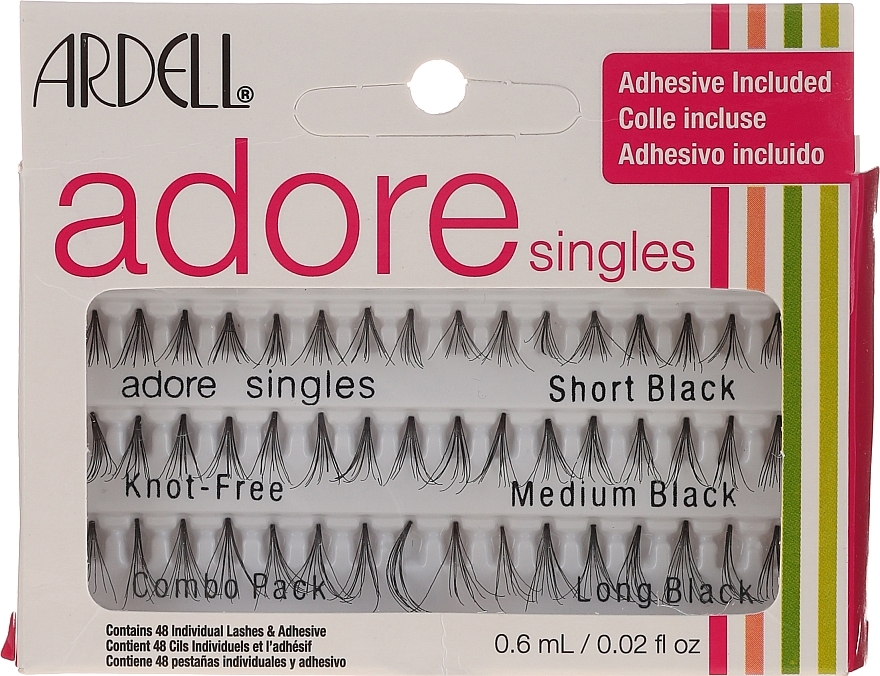 Individual Lashes Kit - Ardell Adore Singles — photo N12