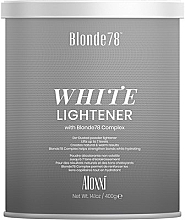 White Hair Lightener - Aloxxi Blonde78 — photo N1