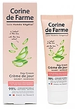 Fragrances, Perfumes, Cosmetics Aloe Vera Day Cream - Corine De Farme Nourishes Aloe Vera Day Cream