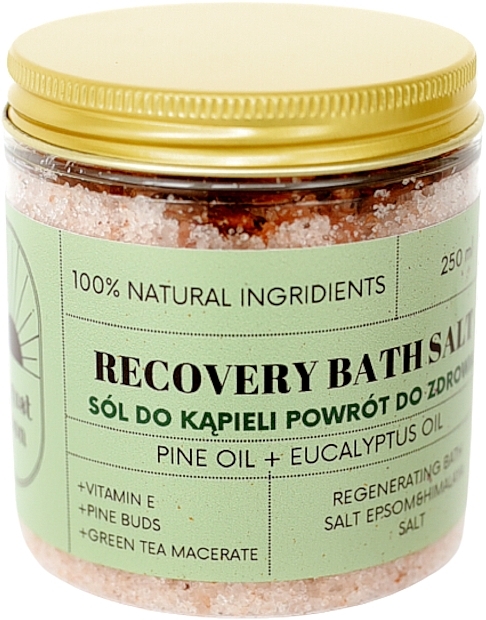Back to Health Bath Salt - Koszyczek Natural Recovery Bath Salt — photo N1