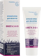 Fragrances, Perfumes, Cosmetics Intensive Nourishing Facial Night Cream - Pharmea Omega 3-6-9