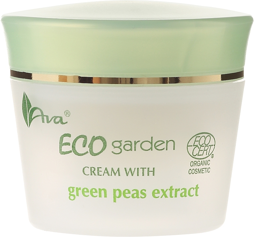 Green Peas Organic Cream 50+ - Ava Laboratorium Eco Garden Certified Organic Cream With Green Peas — photo N2