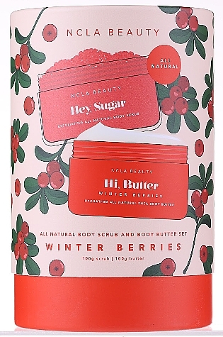 Set - NCLA Beauty Winter Berries (b/butter/100ml + b/scr/100ml) — photo N1