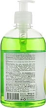 Green Apple Liquid Soap, with dispenser - EkoLan — photo N2