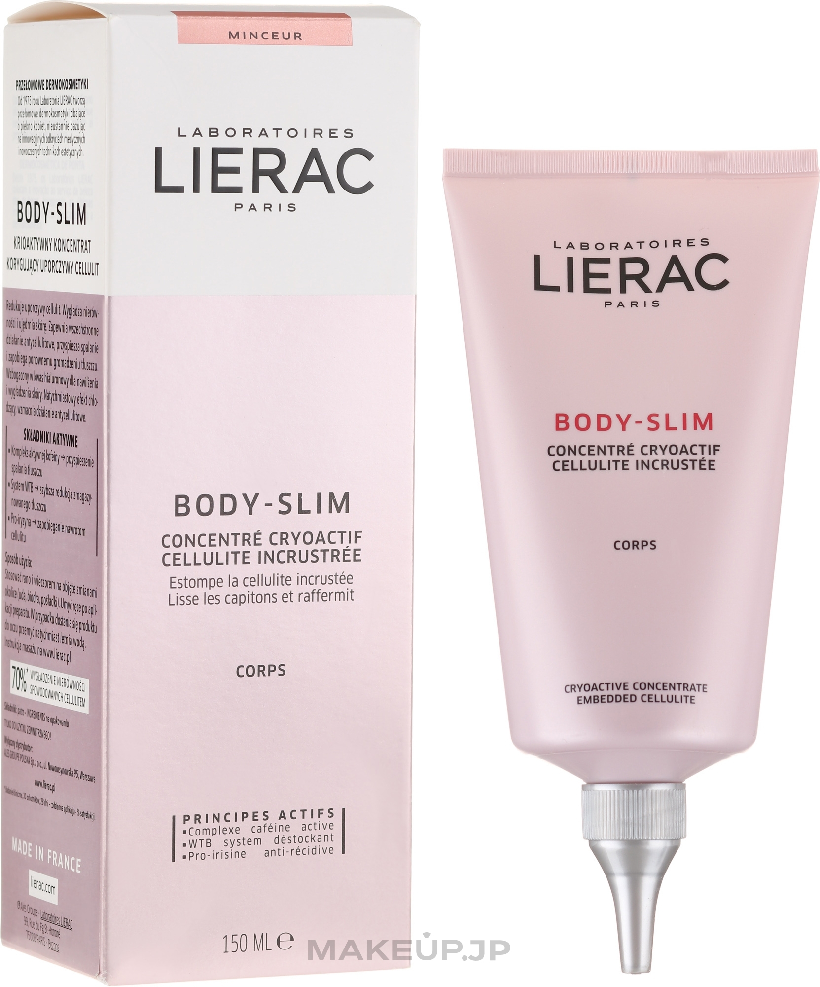 Anti-Cellulite Cryoactive Concentrate - Lierac Body-Slim Cryoactive Concentrate Embedded Cellulite — photo 150 ml