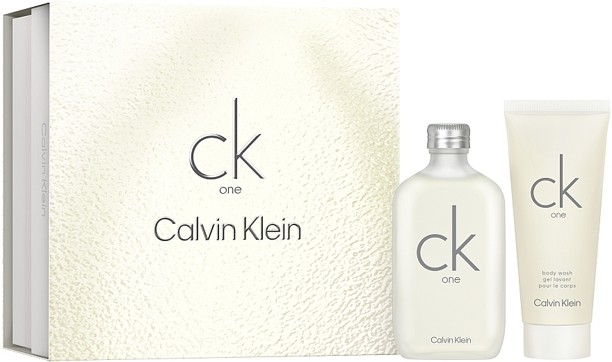 Calvin Klein CK One - Set (edt/100ml + sh/gel/100ml) — photo N2