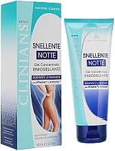 Slimming Night Gel with Peptides - Clinians Body HCT Snellente Notte — photo N1