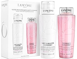 Fragrances, Perfumes, Cosmetics Set - Lancome Galaties Confort Duo (lot/400ml + fluid/400ml)