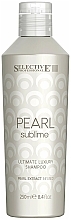 Fragrances, Perfumes, Cosmetics Pearl Shine Shampoo for Blonde & Chemically Treated Hair - Selective Pearl Sublime Ultimate Luxury Shampoo