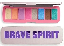 Fragrances, Perfumes, Cosmetics Eyeshadow Palette - Makeup Revolution Brave Spirit Eyeshadow Palette 8 Vibrant Eye Shadow