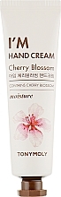 Fragrances, Perfumes, Cosmetics Cherry Blossom Hand Cream - Tony Moly I'm Hand Cream Cherry Blossom