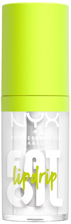 Lip Gloss - NYX Professional Makeup Fat Oil Gloss liquide — photo N1