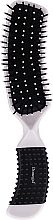 Fragrances, Perfumes, Cosmetics Hair Brush, 9011, gray - Donegal Curved Cushion Hair Brush