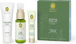 Set - Primavera Hydrating Starter & Travel Set (milk/25ml + toner/28ml + fluid/8ml) — photo N1