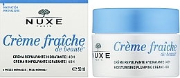 Moisturizing & Lifting Face Cream - Nuxe Creme Fraiche De Beaute Moisturising Plumping Cream 48H — photo N2