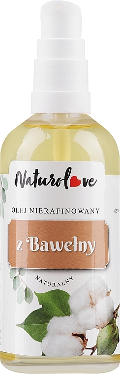 Cotton Oil - Naturolove Cottonseed Oil — photo N1