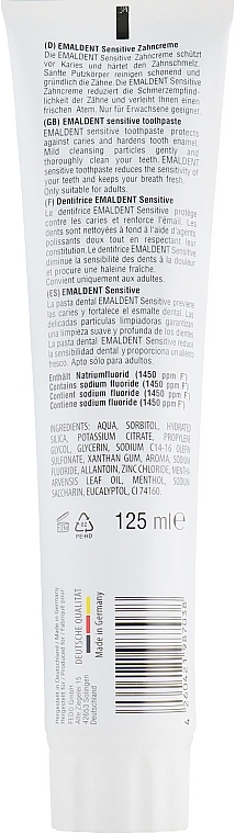 Toothpaste for Sensitive Skin - Emaldent Sensitive Toothpaste — photo N2