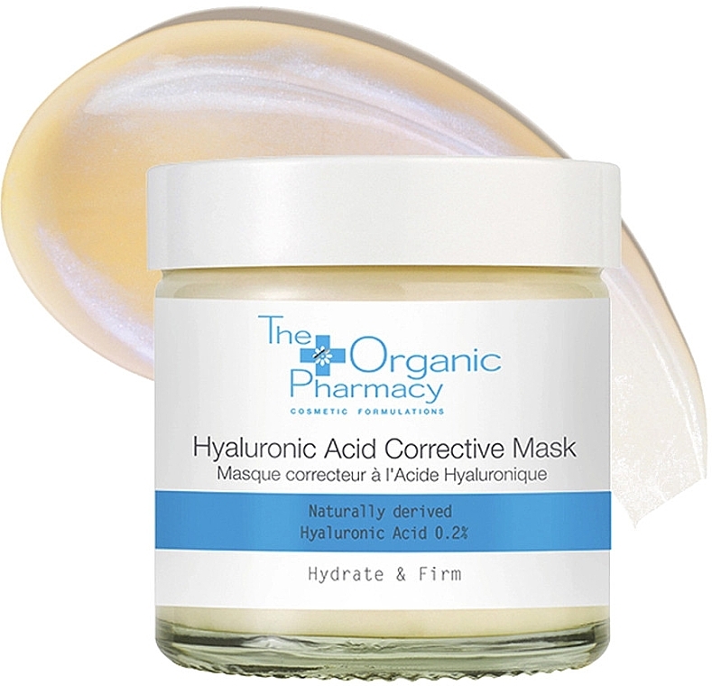 Correcting Face Mask with Hyaluronic Acid - The Organic Pharmacy Hyaluronic Acid Corrective Mask — photo N1