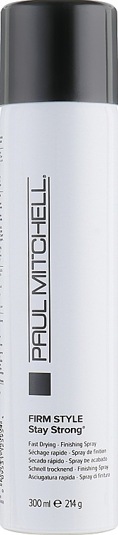Strong Hold Hair Spray - Paul Mitchell Firm Style Stay Strong Finishing Spray — photo N1