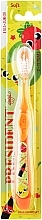 Fragrances, Perfumes, Cosmetics Tooth Brush for Kids "Kids Junior", yellow-pink - PresiDENT Kids Junior Soft