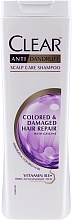Women Anti-Dandruff Shampoo for Damaged & Colored Hair - Clear Vita Abe — photo N1