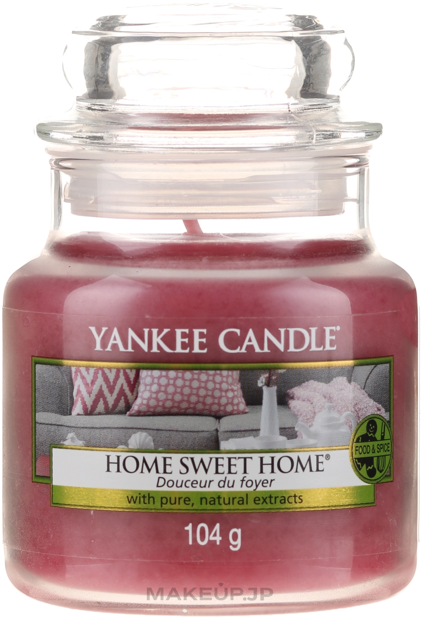 Scented Candle "Home Sweet Home" - Yankee Candle Home Sweet Home — photo 104 g