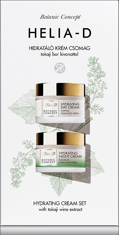 Set - Helia-D Botanic Concept Hydrating Cream Set (d/cr/50ml + n/cr/50ml) — photo N2