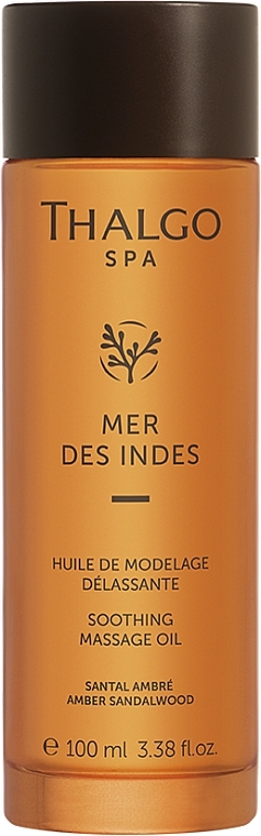 Relaxing Massage Oil - Thalgo SPA Mer Des Indes Soothing Massage Oil — photo N3