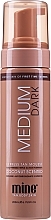 Fragrances, Perfumes, Cosmetics Self-Tanning Mousse - Minetan Medium Dark Express Self Tan Mousse