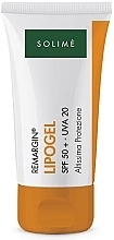 Fragrances, Perfumes, Cosmetics Sunscreen Gel SPF 50 - Solime Remargin Lipogel SPF 50