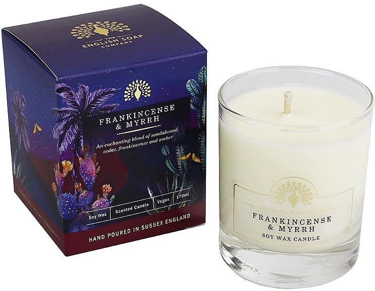 Scented Candle 'Frankincense and Myrrh' - The English Soap Company Frankincense & Myrrh Scented Candle — photo N2