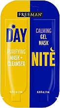 Fragrances, Perfumes, Cosmetics Facial Mask - Freeman Day & Nite Dual Mask