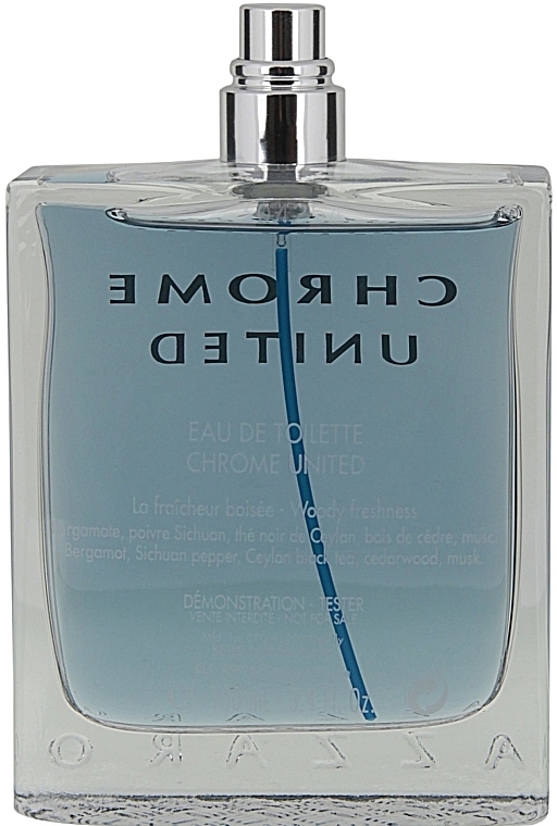 Azzaro Chrome United - Eau de Toilette (tester without cap) — photo N3