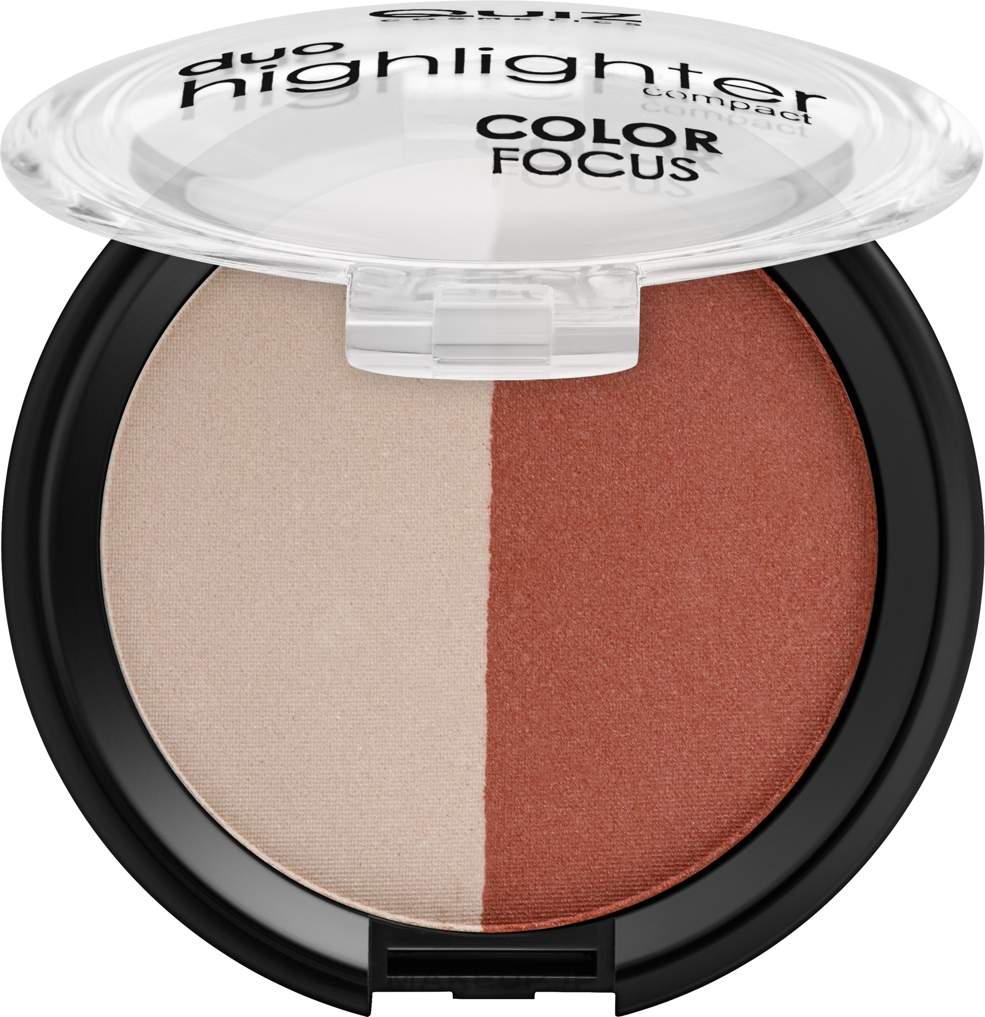 Duo Powder Highlighter - Quiz Cosmetics Color Focus Duo Highlighter — photo 20