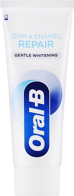 Set - Oral-B Gum & Enamel Repair Gentle Whitening Toothpaste (toothpaste/2x75ml) — photo N2