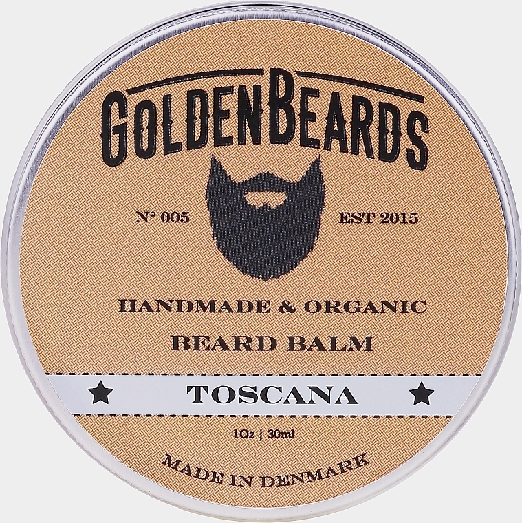 Toscana Beard Balm - Golden Beards Beard Balm — photo N2